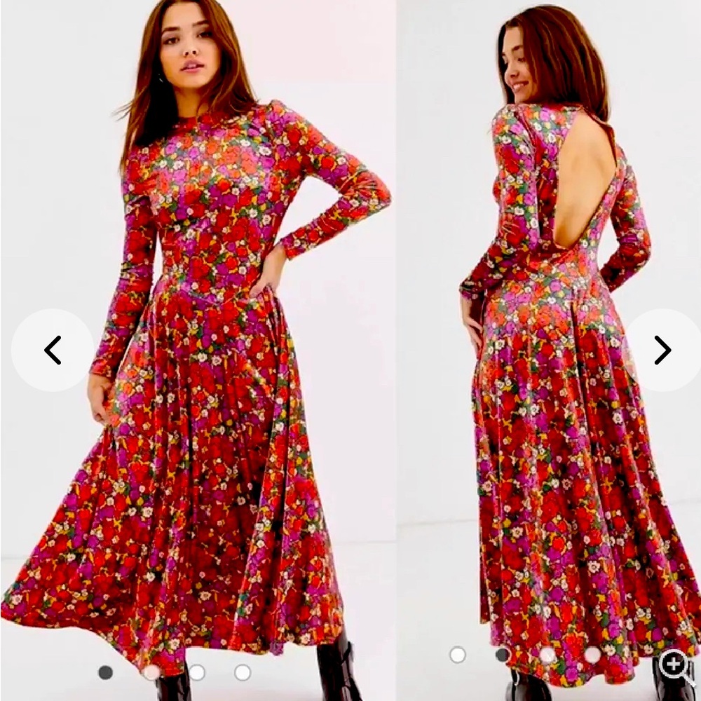 ISO Hartland Velvet Maxi Dress in medium or large